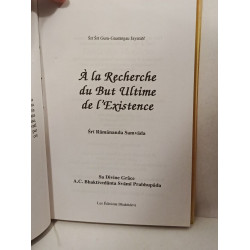 A la Recherche du But Ultime de L'Existence