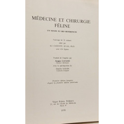 Médecine et chirurgie féline