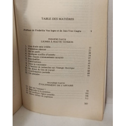 Les courants de la mort. / lignes à haute tension écrans...