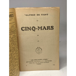 Cinq-Mars - volumes 1 2 et 3 / coll. les meilleurs livres