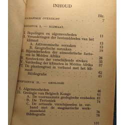 Physische aardrijkskunde van Belgisch Kongo