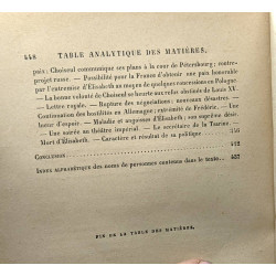 Louis XV et Elisabeth de Russie – Etude sur les Relations de la...