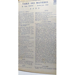 Lot de revues L'étoile Noëliste semestre 1932 (janvier-juin) -...