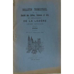 Bulletin trimestriel de la société des lettres sciences et arts du...