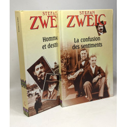Hommes et destins + La confusion des sentiments --- 2 livres