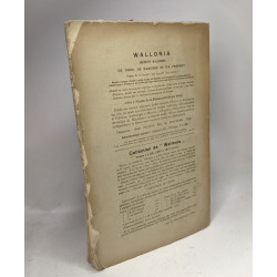 Wallonia - XXIe année n°9-10 Septembre-Octobre 1913