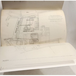 Les anciens bâtiments de l'abbaye de Bourgueil - fac-simile de...