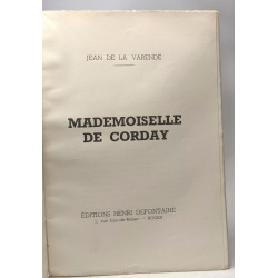 Mademoiselle de Corday