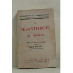 Le misanthrope de molière étude et analyse