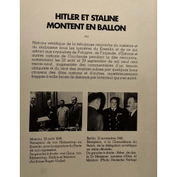 Hitler et Staline montent en ballon