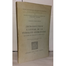 Introduction a l'étude de la féodalité géorgienne (Le code de...