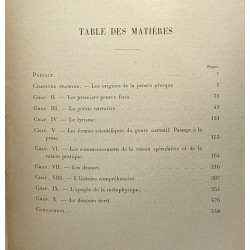 Les formes littéraires de la pensée grecque - bibliothèque de...