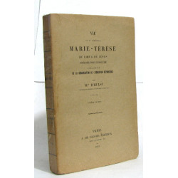 Vie de la vénérable marie-térèse du coeur de jésus
