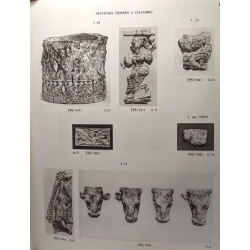 Les ivoires mycéniens - essai sur la formation d'un art mycénien +...