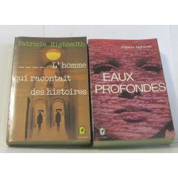 Lot de 2 livres L'homme qui racontait des histoires - eaux profondes