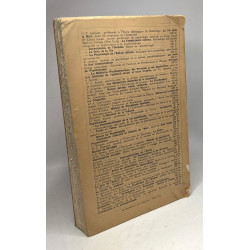 Les inquiets - caractérologie - thérapeutique / bibliothèque...