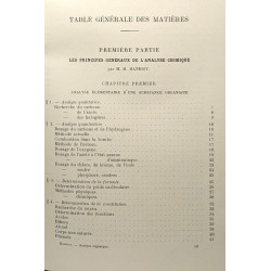Principes d'analyse et de synthèse en chimie organique -...