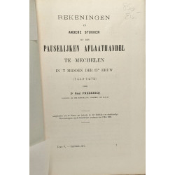 Mémoires - deuxième série TOME V - fascicule II (dernier):...