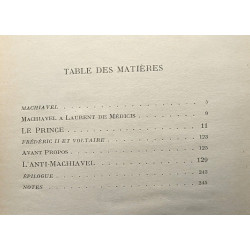 Le prince traduit par Guiraudet suivi de l'Anti-machiavel de...