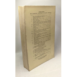 Vichy antique - Fascicule XXII - université de Clermont Ferrand II