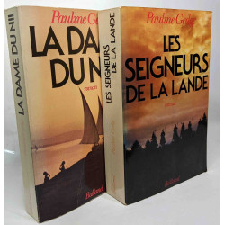 La Dame du Nil + Les seigneurs de la Lande --- 2 livres