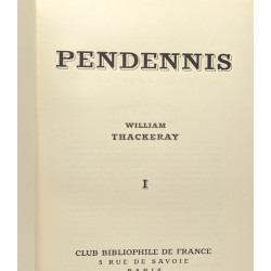 Pendennis - tome un deux et trois - introduction par r. las...