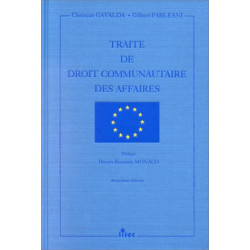 Traité de droit communautaire des affaires 2è édition