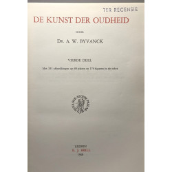 De kunst der oudheid - vierde deel -