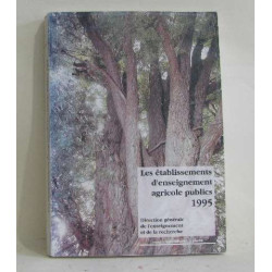 Les établissements d'enseignement agricole publics 1995