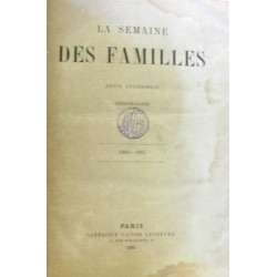 La semaine des familles du samedi 3 avril 1880 au 25 septembre 1880