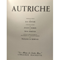 Autriche - les albums des Guides Bleus