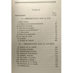 Perspectives sur les relativités humaines