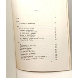 Chroniques 1934-1953