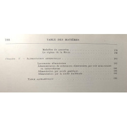 La diététique de l'homme normal et du malade
