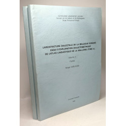 L'architecture dialectale de la Belgique romane essai...