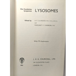 Lysosomes / ciba foundation symposium