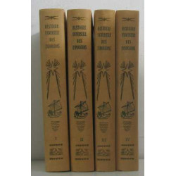 Histoire universelle des explorations (4 vols - complets ) Tome 1...