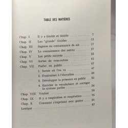 Comment vaincre LA GENE ET LA TIMIDITE