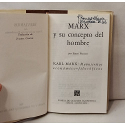Marx y su concepto del hombre