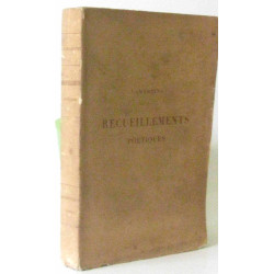 Recueillements poétiques. Epitres et poésies diverses