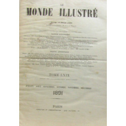 Le monde illustré - tome LXIX (juillet à décembre 1891 grand format)