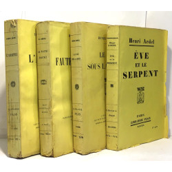 Ève et le serpent l'absence la faute d'autrui le feu sous la...