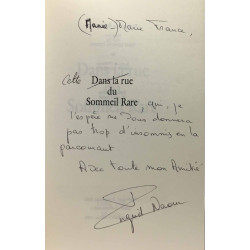 Dans la rue du sommeil rare. Ecrits intimes