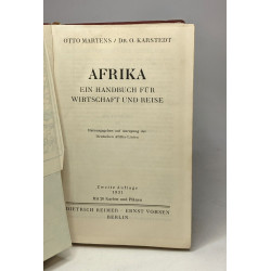 Afrika ein handbuch für wirtschaft und reise