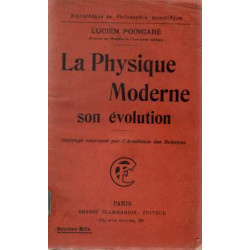 La physique moderne. son évolution