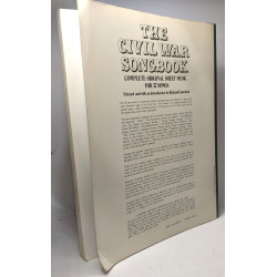 The civil war songbook piano voix guitare