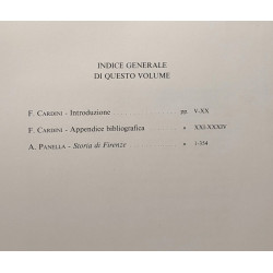 Storia di firenze - nuova edizione a cura di Franco Carini