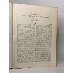 Harrap's standard franch and english dictionary