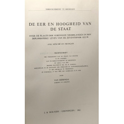De eer en hoogheid van de staat - over de plaats der verenigde...