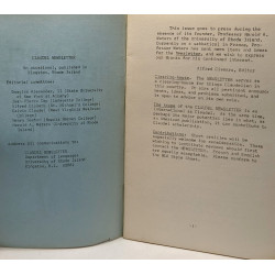 Claudel newsletter - November 1968 n°2